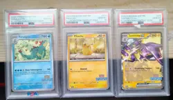 2025 POKEMON SVP EN PROMO ILLUSTRATION CONTEST 2024 PSA 10 Set - Image 1