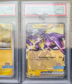 2025 POKEMON SVP EN PROMO ILLUSTRATION CONTEST 2024 PSA 10 Set - Image 4
