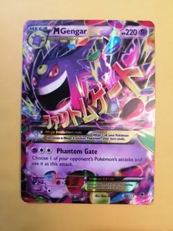 M Gengar EX #35/119 Phantom Forces MP/Moderatly Played Pokemon 2014 - Image 1