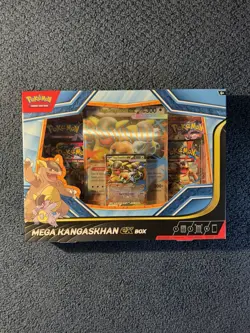 Pokemon TCG Mega Kangaskhan Ex Box Mega Evolution Brand New & Sealed - Image 1
