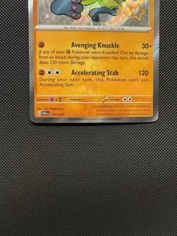 Pokemon TCG Lucario 174/091 Sv: Paldean Fates Shiny Rare Holofoil Near Mint - Image 4