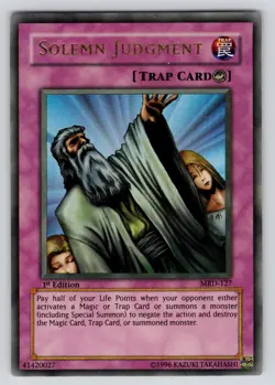 Solemn Judgment MRD-127 Metal Raiders 1st Edition - Image 1