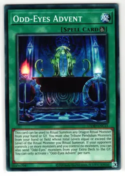 ODD-EYES ADVENT LEDD-ENC15 LEGENDARY DRAGON DECKS YU-GI-OH TCG - Image 1