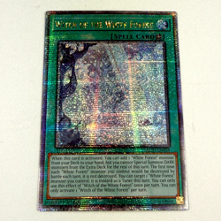 Yugioh! Witch Of The White Forest Quarter Century Secret Rare ALIN-EN058 NM / M - Image 2