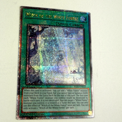 Yugioh! Witch Of The White Forest Quarter Century Secret Rare ALIN-EN058 NM / M - Image 5