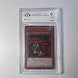 Yu-Gi-Oh! Slifer the Sky Dragon LC01-EN002 Ultra Rare Limited BCCG 10 - Image 1
