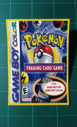 Pokemon Trading Card 2000 Game Boy Transforming Folding Card Promo - Image 2