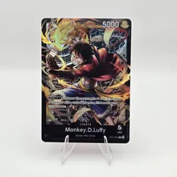 Monkey.D.Luffy Leader ST14-001 Starter Deck 14: 3D2Y Foil LP One Piece Card - Image 1
