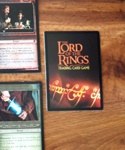 LORD OF THE RINGS TCG ALCARIN WARRIOR OF LAMEDON CARD 5 R 31 DECIPHER 2003 - Image 2