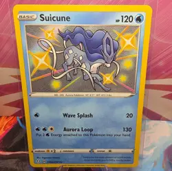 Suicune SV022/SV122 Shiny Holo Rare Shining Fates Pokemon Card - NM Near Mint - Image 1