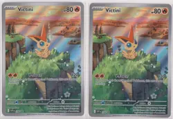 Pokemon - Victini 208 Sv: Scarlet & Violet Promo Cards Holo x2 - Image 1