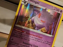 Gengar 66/196 Lost Origin Holo Rare Pokemon Card TCG - Image 2