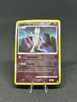 Pokemon Mewtwo TCG Reverse Holo Rare Card 11/146 Legends Awakened - Image 1