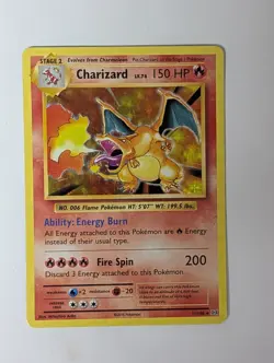 Pokemon TCG Charizard 11/108 Holo Rare Holo Card XY Evolutions NM - Image 2