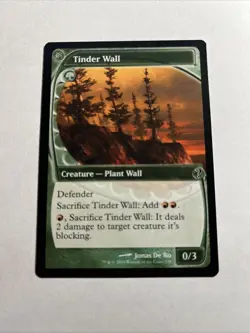Tinder Wall (Future Sight) - Mystery Booster 2 MTG Plus Bonus Card!!! - Image 1