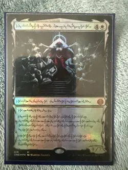Elesh Norn, MoM (Phyrexian) (Step-and-Compleat Foil) Phyrexia: All Will Be One - Image 1