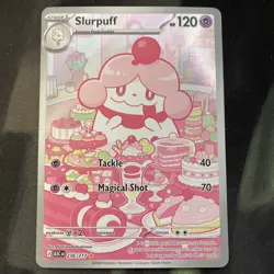 Slurpuff 236/217 Me: Ascended Heroes Holo Pokemon Card Full Art Psychic Type - Image 1