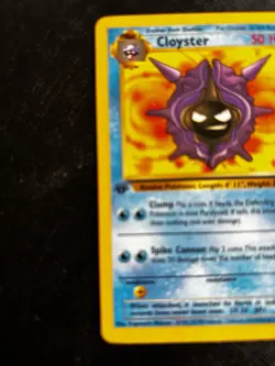 Cloyster 32/62 1st Edition WOTC Vintage 1999 Pokemon Card LP+ - Image 5