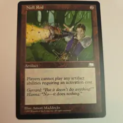 Null Rod - MTG - Weatherlight - LP - Image 1
