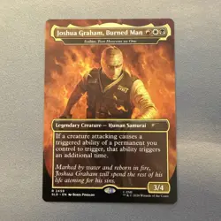 Joshua Graham, Burned Man - Isshin MINT 2459 Secret Lair SLD MTG Rare Unplayed - Image 1
