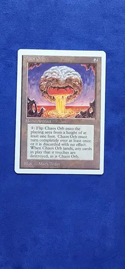 MTG Chaos Orb Magic the Gathering Unlimited Edition LP/NM - Image 1