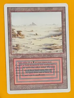 MTG BADLANDS Revised (OldManMTG 013-214) - Image 1