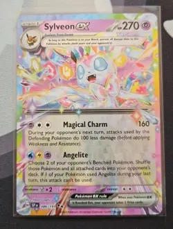Sylveon ex 086/191 Double Rare Surging Sparks Pokemon NM - Image 1