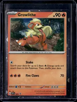 Growlithe - SVP024 / Black Star Promo Cosmo 2023 (NM) / Pokemon TCG - Image 1