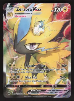 Zeraora VMAX GG42/GG70 Pokemon TCG Crown Zenith NM - Image 1