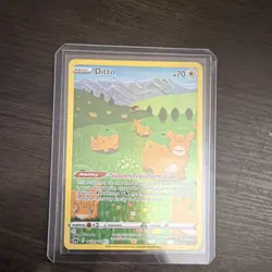 Pokemon Ditto GG22/GG70 Crown Zenith Galarian Gallery Holo Ultra Rare 70 HP - Image 1