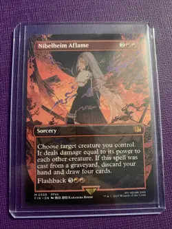 Nibelheim Aflame (Borderless) Final Fantasy Regular - Image 1