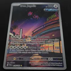 Pokemon Iron Jugulis Illustration Rare Holo SV04 Paradox Rift 216/182 Future - Image 2