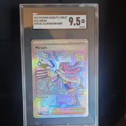 Pokemon Scarlet & Violet Miriam 251/198 Special Illustration Rare SGC 9.5 - Image 1