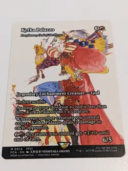 Kefka Palazzo Showcase Purphoros, God of the Forge: Final Fantasy MTG (NM) - Image 1