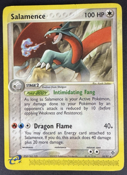 Salamence 19/97 Regular Non Holo Rare - EX Dragon - Pokemon TCG - MP - Image 1