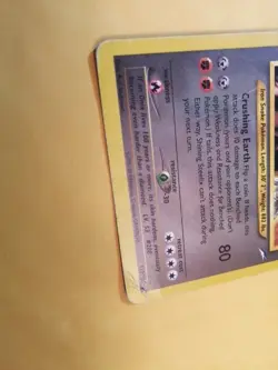 Pokemon SHINING STEELIX 112/105 - NEO DESTINY SET HOLO - Damaged - Image 3