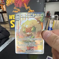 Pokemon Whimsicott ex 165/086 White Flare Special Illustration Rare Holo - Image 1