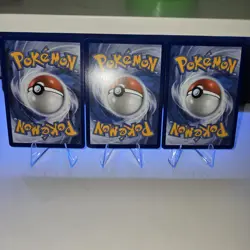 Pokemon Phantasmal Flames Oddish Gloom , Vileplume Cosmos Holo Promo Swirls - Image 2