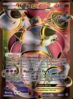 Hoopa EX 89/98 Ultra Rare - Pokemon XY - Ancient Origins - NM - Image 1