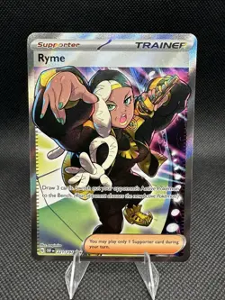 Pokemon TCG Ryme 221/197 SV03: Obsidian Flames Holo Ultra Rare Near Mint NM - Image 1
