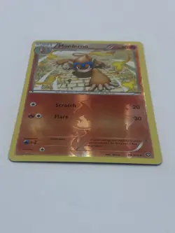 2016 Pokemon XY Steam Siege Monferno Reverse Holo #19/114 Rare NM - Image 4