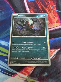 Pokemon TCG: Darkrai - 136/197 - Holo Rare - Obsidian Flames - NM - Image 1