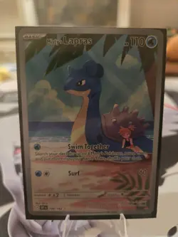 Pokemon Misty's Lapras 194/182 Destined Rivals Illustration Rare Holo 110 HP - Image 1