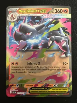 Mega Charizard X ex 013/094 Pokemon TCG Phantasmal Flames 013/094 - Image 1