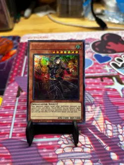 Yugioh Witchcrafter Haine MP20-EN223 No Name Misprint Secret Rare - Image 1
