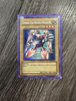 Gamma the Magnet Warrior DOR-003 Holo Unlimited Secret Rare - Image 1