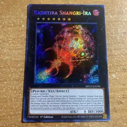 🔥 Yugioh Kashtira Shangri-Ira MP23-EN190 Prismatic Secret Rare NM 1ST ED - Image 1
