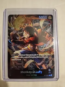 One Piece Monkey.D.Luffy (001) L Starter Deck 14: 3D2Y ST14-001 English Foil - Image 1