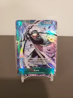 ONE PIECE Kuro (Alt Art) OP15-025 R Adventure on KAMI's Island ENGLISH OP15 - Image 1
