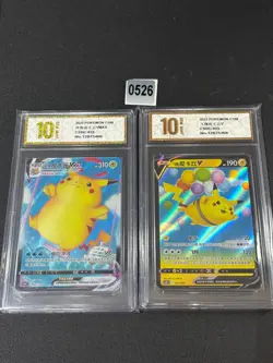 Pokemon Card 2023 S-Chinese surfing Pikachu csDC 022/024 023/024 PTCG Grade 10 - Image 1